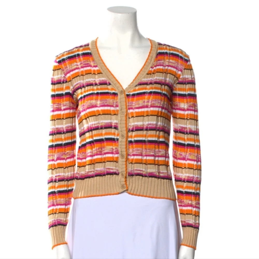 Missoni Button Down V-neck Sweater